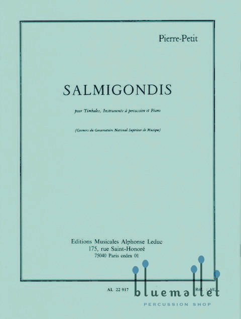 Petit , Pierre - Salmigondis (スコア・パート譜セット)