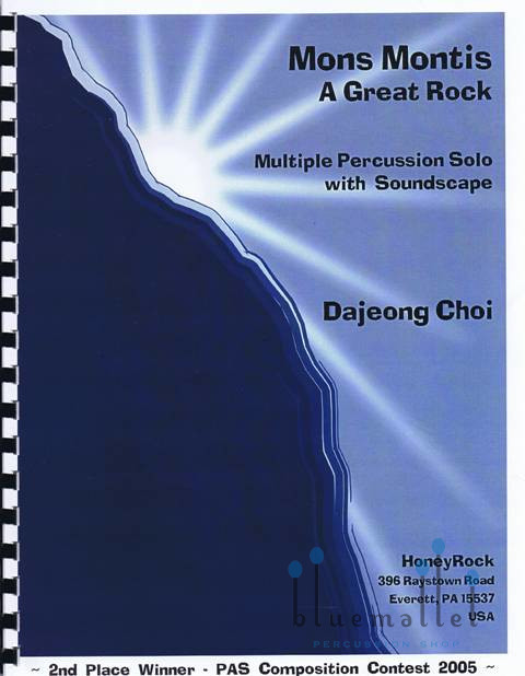 Choi , Dajeong - Mons Montis A Great Rock (スコア2冊セット)