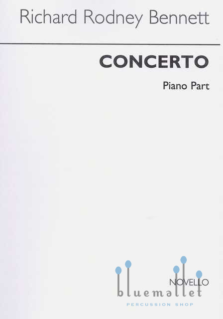 Bennett , Richard Rodney - Concerto for Solo Percussion and Chamber Orchestra (ピアノ伴奏版 / スコア・パート譜セット)