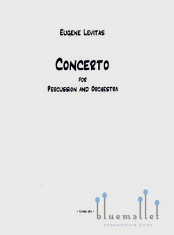 Levitas , Eugene - Concerto for Percussion (ピアノ伴奏版 / スコア・パート譜セット)