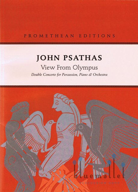 Psathas , John - View from Olympus -Doble Concerto for Percussion, Piano & Orchestra (オーケストラ伴奏版 / スコアのみ)