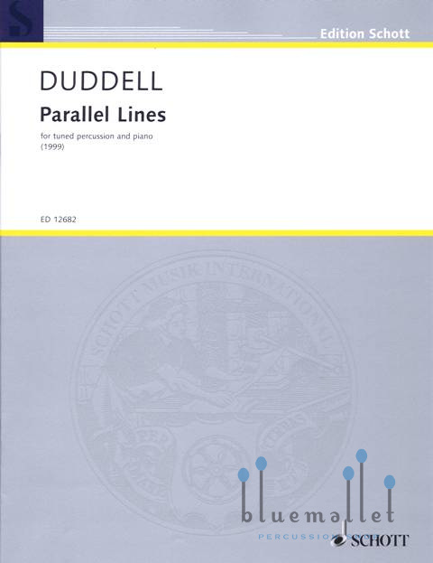 Duddell , Joe - Parallel Lines (ピアノ伴奏版 / スコア・パート譜セット)