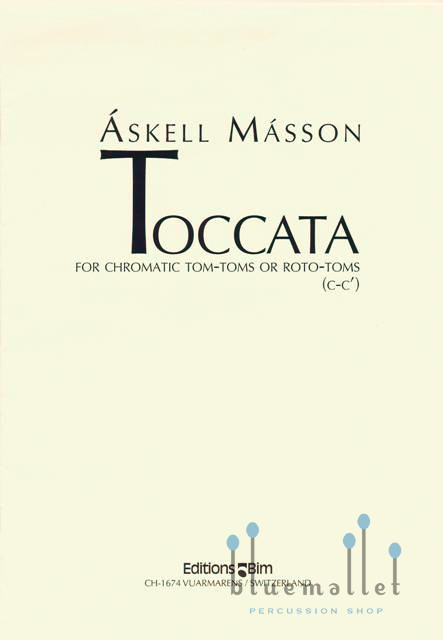 Masson , Askell - Toccata for Chromatic Tom Toms or Roto Toms