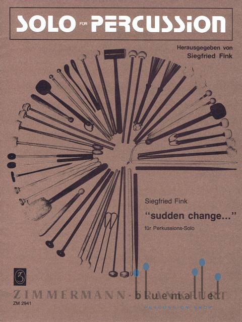Fink , Siegfried - “Sudden Change...”
