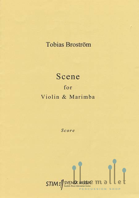 Brostrom , Tobias - Scene for Violin and Marimba (スコアのみ)