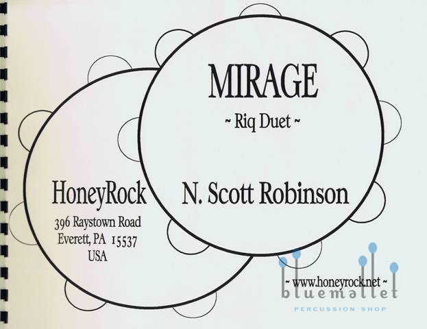 Robinson , N. Scott - Mirage Riq Duet (スコア2冊セット) (特価品)