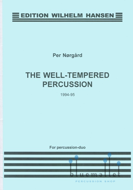 Norgard , Per - The Well-Tempered Percussion (スコア2冊セット)