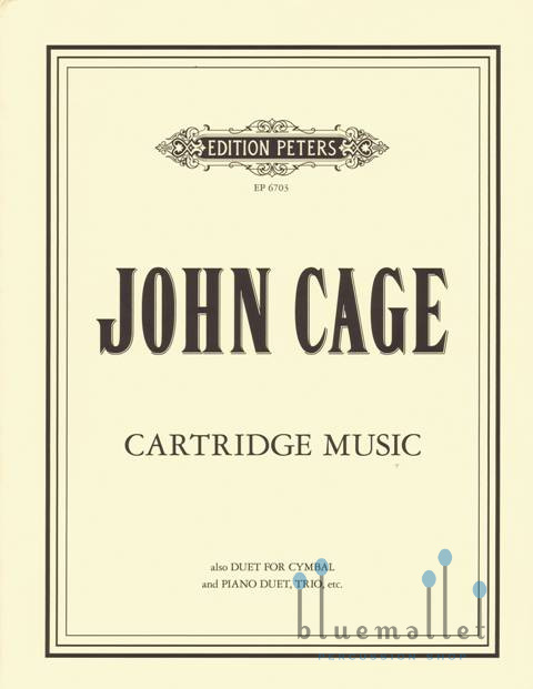 Cage , John - Cartridge Music also Duet for Cymbal and Piano Duet , Trio , etc.