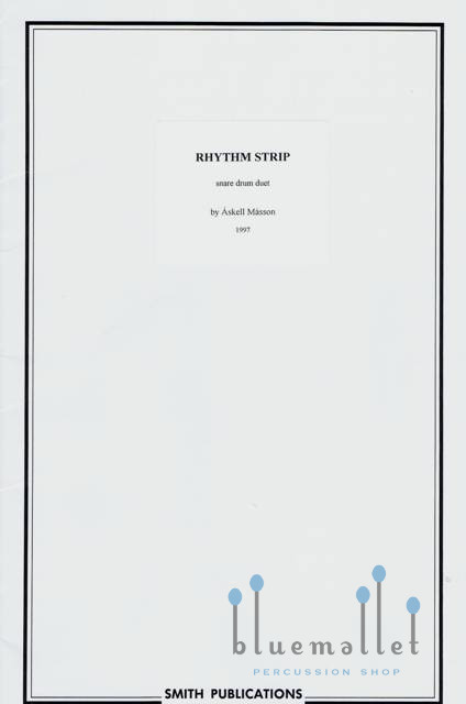 Masson , Askell - Rhythm Strip Snare Drum Duet (スコア2冊セット)