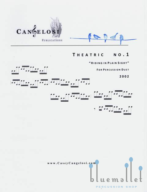 Cangelosi , Casey - Theatric No.1 (スコア・パート譜セット)