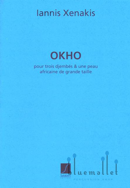 Xenakis , Iannis - Okho pour Trois Djembes (スコアのみ)