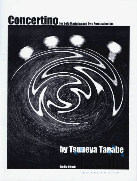 Tanabe , Tsuneya - Concertino for Solo Marimba and Two Percussionists (スコア3冊セット)