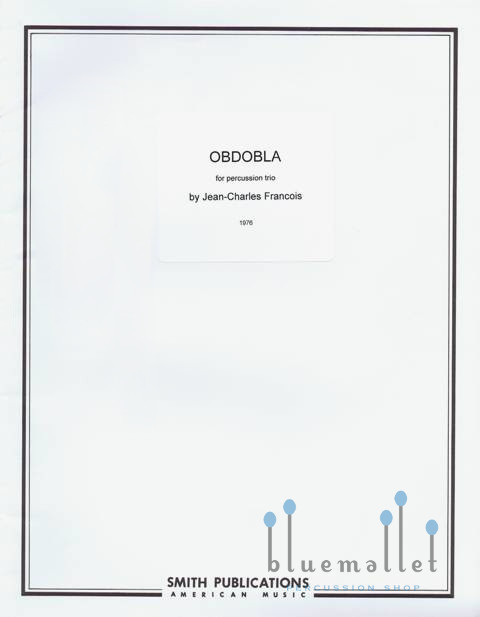 Francois , Jean-Charles - Obdobla (スコアのみ)