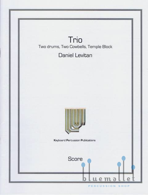 Levitan , Daniel - Trio (スコア・パート譜セット)