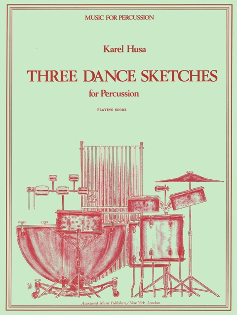 Husa , Karel - Three Dance Sketches (スコアのみ)