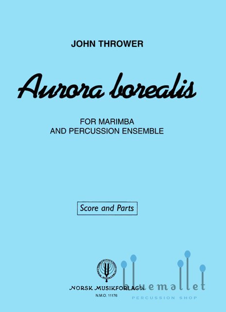 Thrower , John - Aurora Borealis (スコア・パート譜セット)