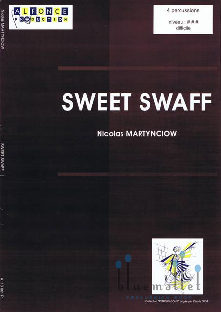 Martynciow , Nicolas - Sweet Swaff (スコア・パート譜セット)