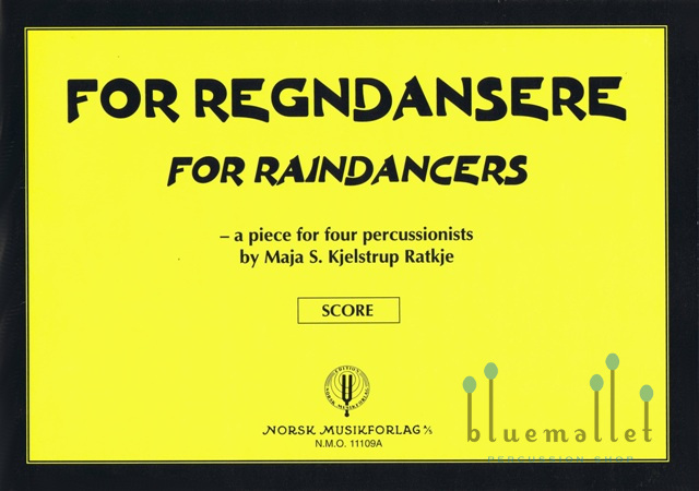 Ratkje , Maja S. Kjelstrup - For Regndansere (スコアのみ) (特価品)