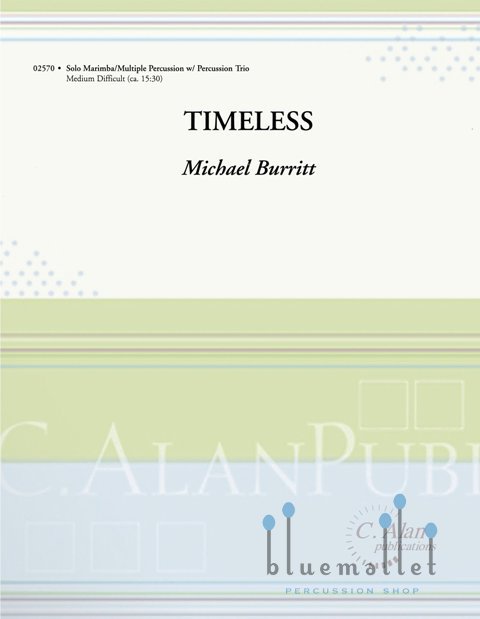 Burritt , Michael - Timeless (スコア・パート譜セット)