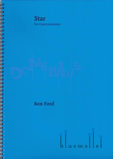 Ford , Ron - Star for 4 Percussionists (スコアのみ) (特価品)