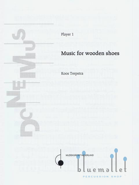 Terpstra , Koos - Music for Wooden Shoes (パート譜のみ)