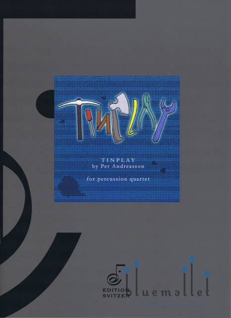 Andreasson , Per - Tinplay for Percussion Quartet (スコア・パート譜セット)