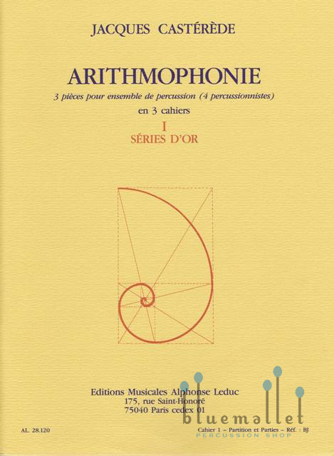Casterede , Jacques - Arithmophonie 1. Series d' Or (スコア・パート譜セット) (特価品)
