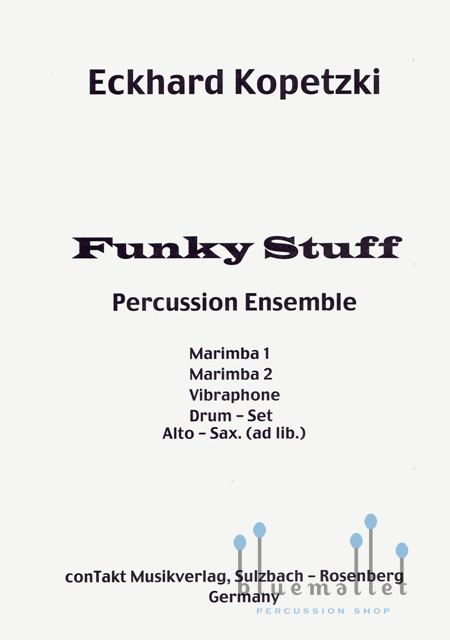 Kopetzki , Eckhard - Funky Stuff (スコア・パート譜セット) (特価品)