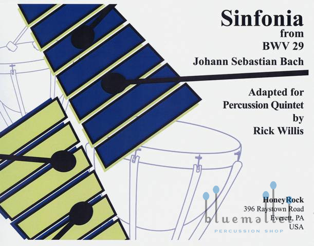 Bach , Johann Sebastian ‐ Sinfonia from BWV 29 (スコア・パート譜セット)