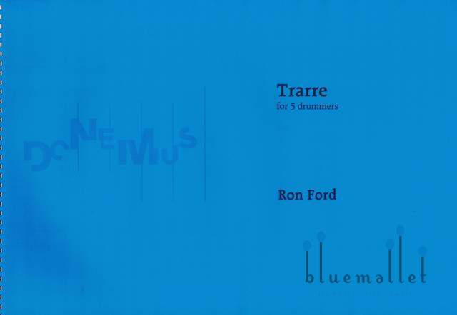 Ford , Ron - Trarre for 5 Drummers (スコア5冊セット)