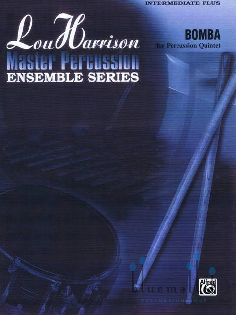 Harrison ,  Lou - Bomba for Percussion Quintet (スコア・パート譜セット)
