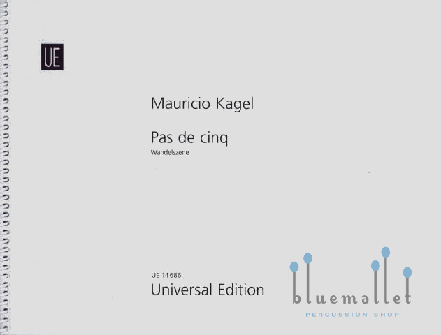 Kagel Mauricio Pas De Cinq スコアのみ Bluemallet