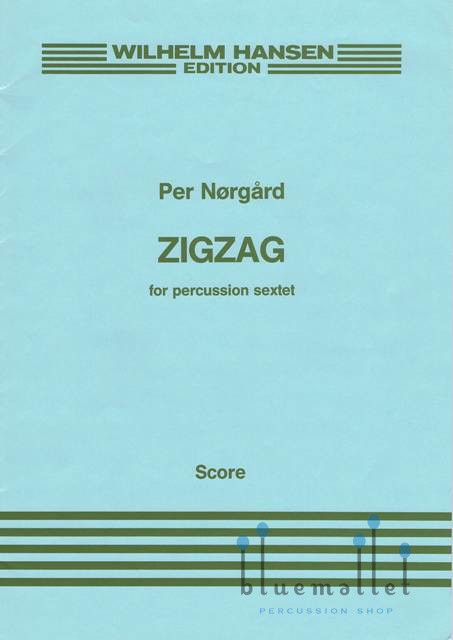 Norgard , Per - Zigzag for Percussion Sextet (スコアのみ)