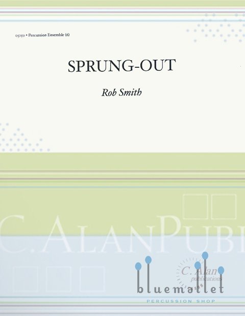 Smith , Rob - Sprung-out (スコア・パート譜セット)