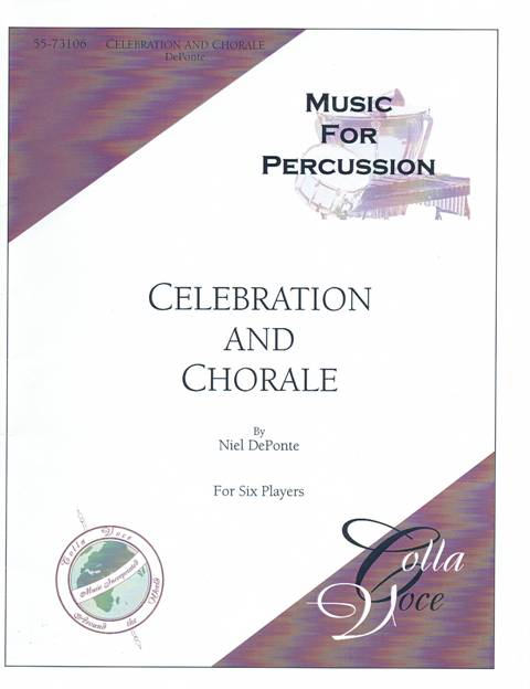 De Ponte , Niel - Celebration and Chorale (スコア・パート譜セット)