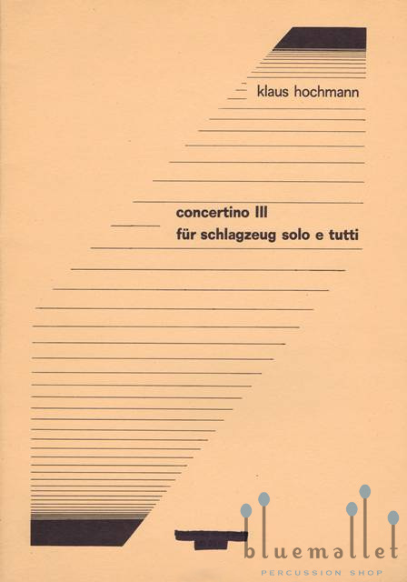 Hochmann , Klaus - Concertino 3 (スコアのみ)