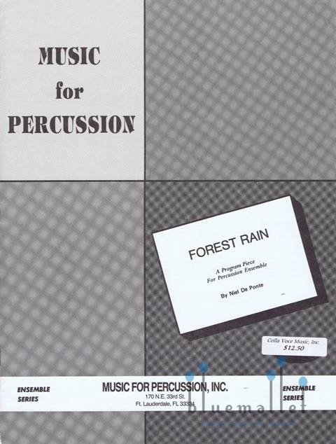 De Ponte , Niel - Forest Rain a Program Piece (スコア・パート譜セット)