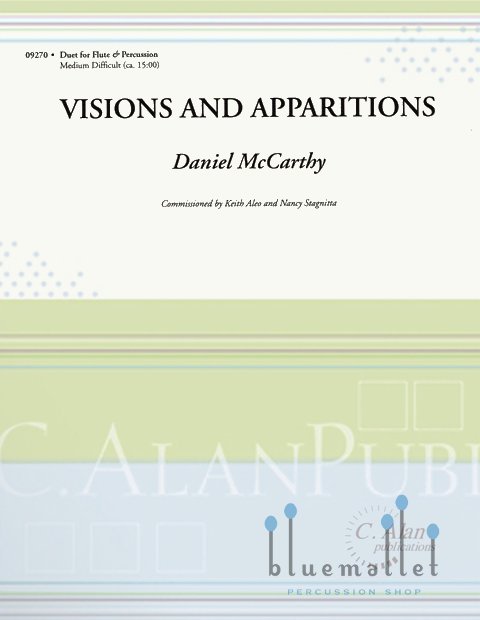 McCarthy , Daniel - Visions and Apparitions (スコア2冊セット)
