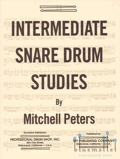 Peters , Mitchell - Intermediate Snare Drum Studies