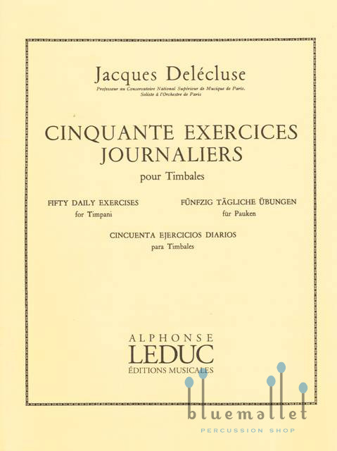 Delecluse , Jacques - 50 Exercices Journaliers