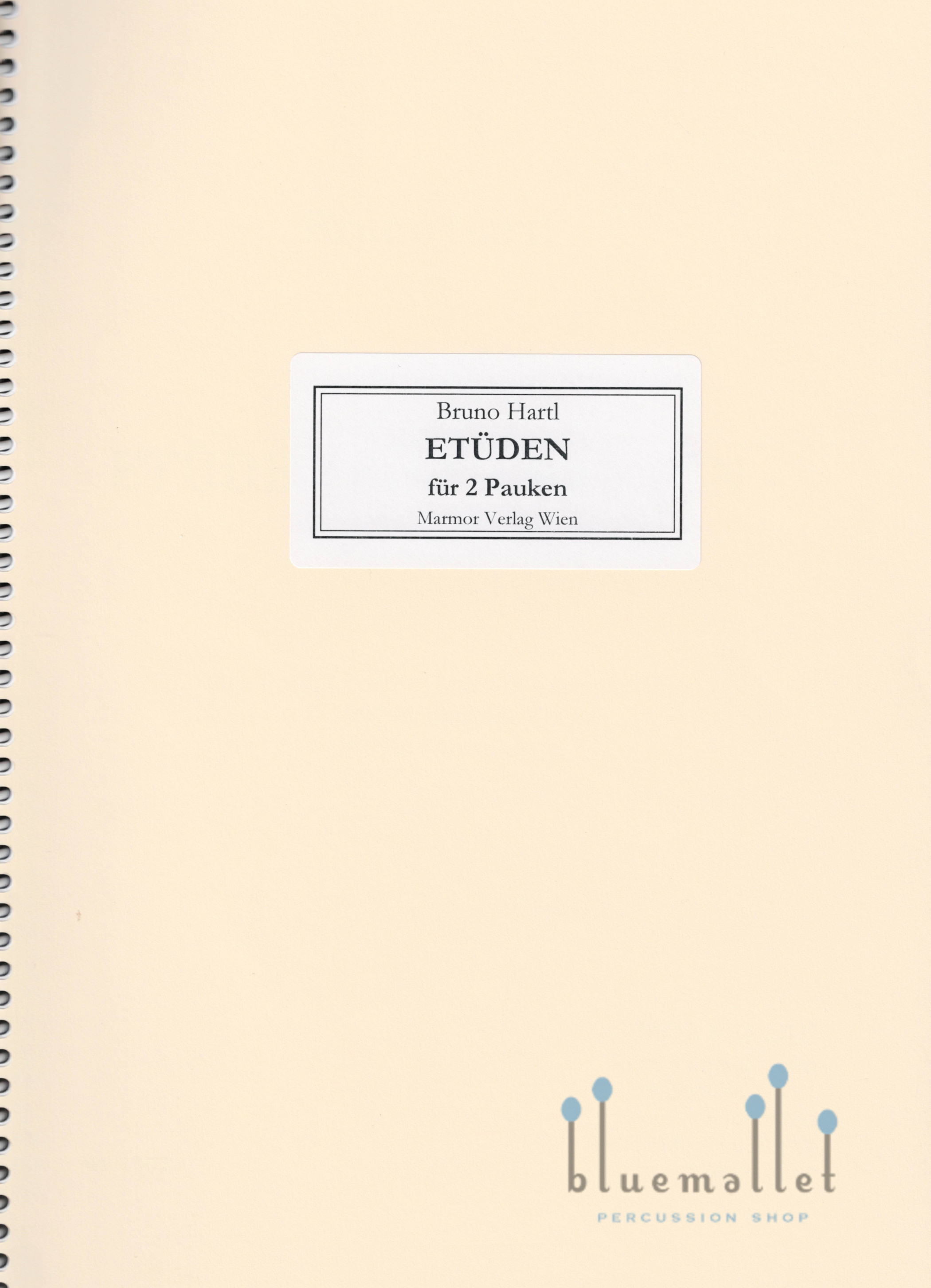 Hartl , Bruno - Etuden fur 2 Pauken