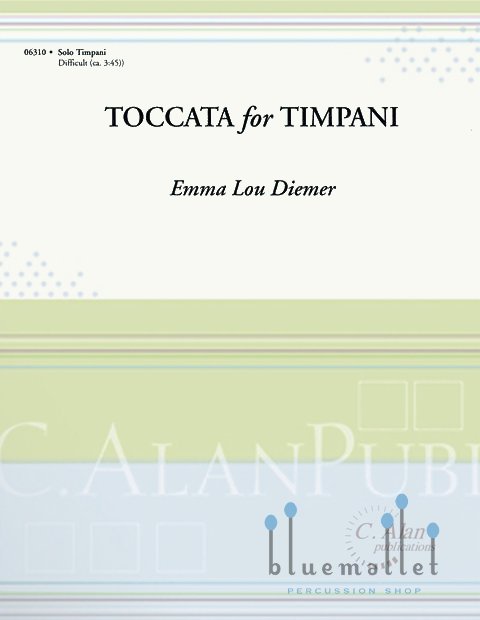 Diemer , Emma Lou - Toccata for Timpani