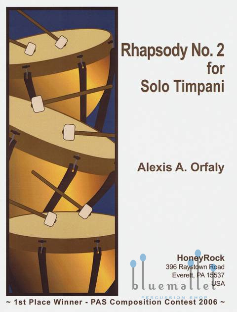 A. Orfaly , Alexis - Rhapsody No.2 for Solo Timpani