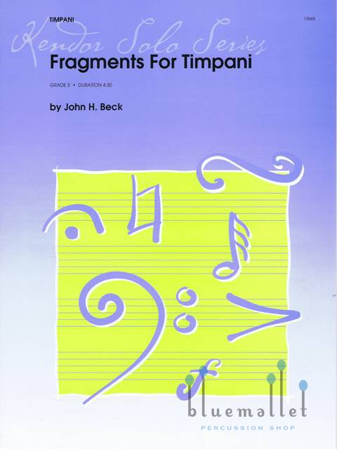 Beck , John - Fragments for Timpani