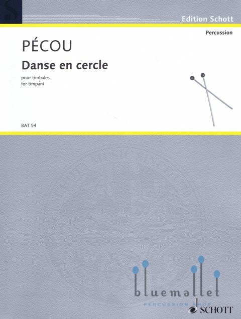 Pecou , Thierry - Danse en Cercle pour Timbales