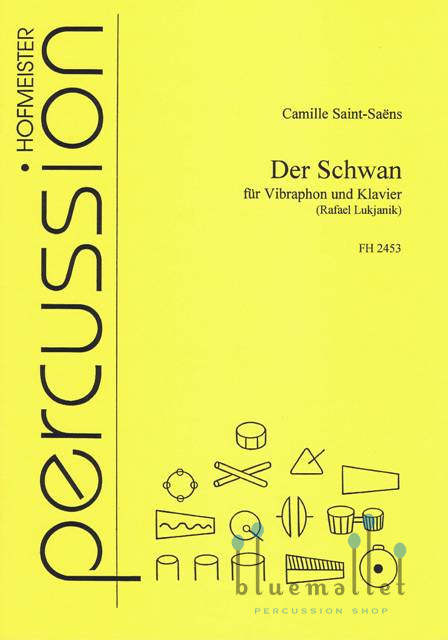 Saint-Saens , Camille - Der Schwan (arr. Rafael Lukjanik) (スコア・パート譜セット)