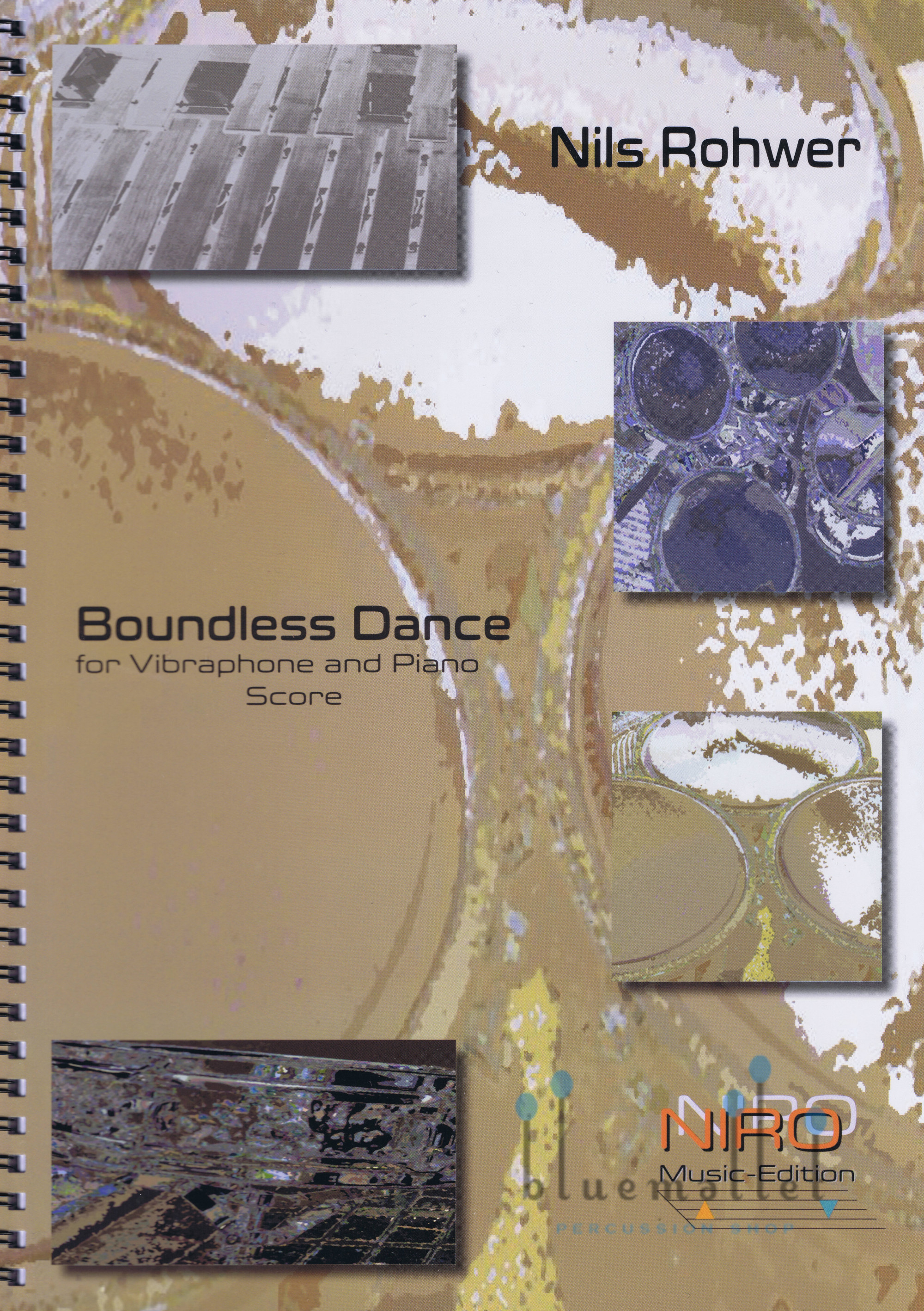 Rohwer , Nils - Boundless Dance for Vibraphone and Piano (スコア・パート譜セット)