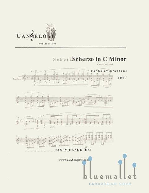 Cangelosi , Casey - Scherzo in C minor for Solo Vibraphone