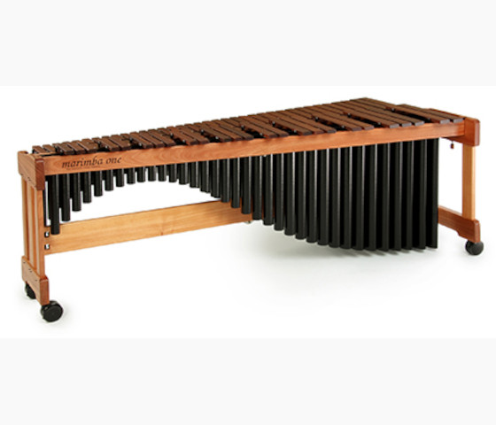 Marimba One Marimba Soloist Wood Frame 5 Octave (C16-C76) Enhanced Keyboard Basso Bravo Resonator ♯9905【お取り寄せ商品】
