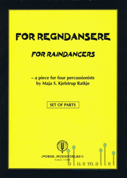 Ratkje , Maja S. Kjelstrup - For Regndansere (パート譜のみ) (特価品)